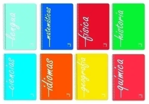 BLOCK PACSA ASIGNAT. 4º 80h CD.4 SURTIDO - Pack de 8 unidades