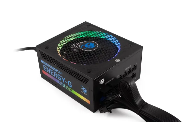RGB-850 Rainbow unidad de fuente de alimentación 850 W 20+4 pin ATX ATX Negro