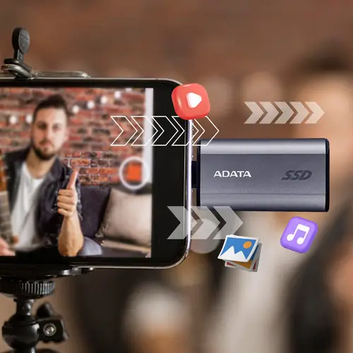 SC750 2 TB USB Tipo C 3.2 Gen 2 (3.1 Gen 2) Gris - Imagen 7