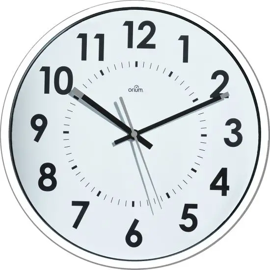 CE1124X BL wall/table clock Pared Mechanical clock Alrededor Gris, Blanco