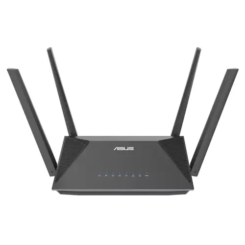 RT-AX52 AX1800 AiMesh router inalámbrico Gigabit Ethernet Doble banda (2,4 GHz / 5 GHz) Negro - Imagen 2