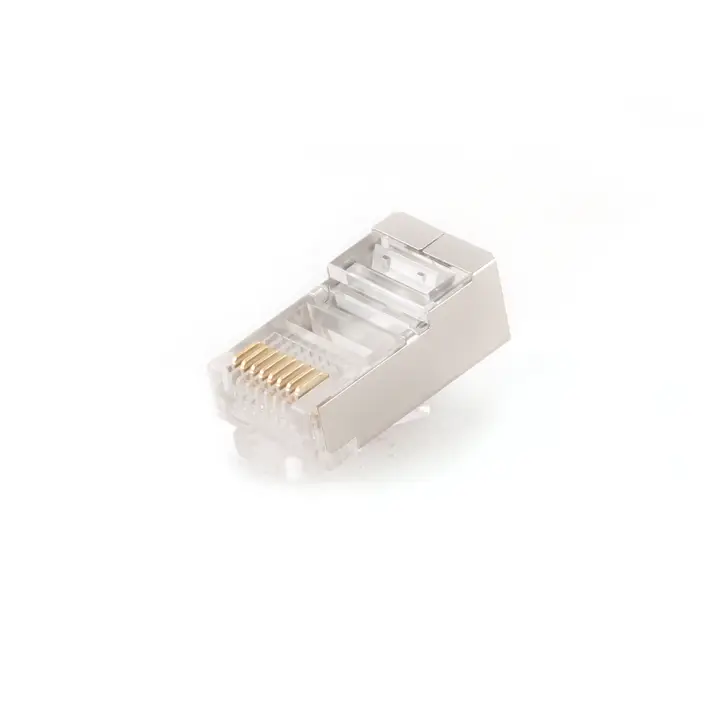 PLUG5SP/50 conector RJ-45 Transparente - Imagen 1