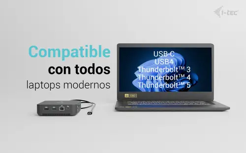 USB-C DP Dual HDMI Docking Station with Power Delivery 100 W - Imagen 6