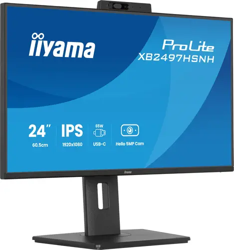 ProLite XB2497HSNH-B1 24IN IPS LCD 4MS 1920X1080 350CD/M2 HDMI/DP/USB 2 pantalla para PC 60,5 cm (23.8") 1920 x 1080 Pixeles Full HD Negro - Imagen 5
