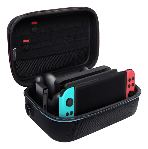 GXT 1247 Funda protectora rígida Nintendo Negro, Azul, Rojo - Imagen 3