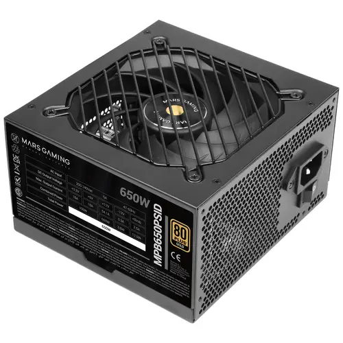 MPB650PSID unidad de fuente de alimentación 650 W Negro - Imagen 2