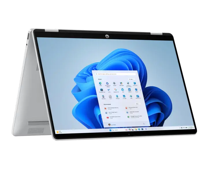 OmniBook 5 Flip 14-fp0019ns Intel® Core i5 i5-1334U Híbrido (2-en-1) 35,6 cm (14") Pantalla táctil 2K 16 GB LPDDR5-SDRAM 1 TB SSD Wi-Fi 6 (802.11ax) Windows 11 Home Plata