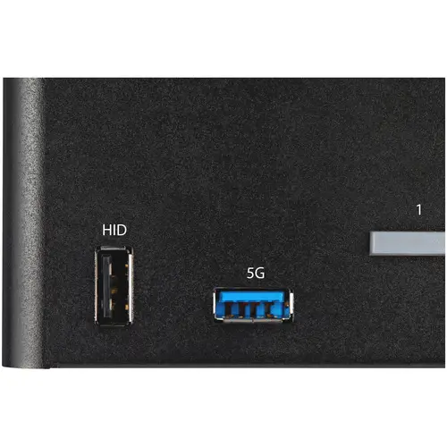 Switch Conmutador KVM de 2 Puertos DisplayPort 1.2 para 4 Monitores - DP HDR UHD 4K de 60Hz - Hub Ladrón de 2 Puertos USB 3.0 (5Gbps) - 4 Puertos USB 2.0 HID - Audio - Hotkeys - Imagen 6