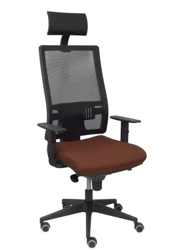 Silla Horna bali marrón oscuro