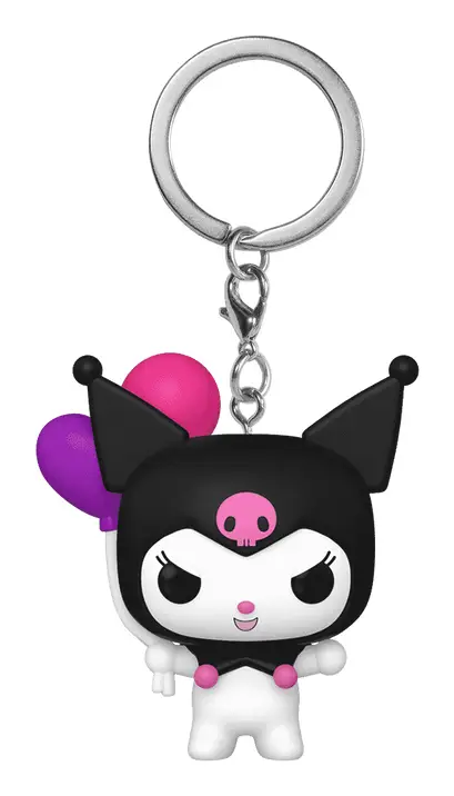 POP! KEYCHAIN Kuromi with Balloons Llavero de anilla Multicolor