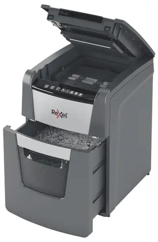 AutoFeed+ 90X triturador de papel Corte cruzado 55 dB Negro, Gris - Imagen 4
