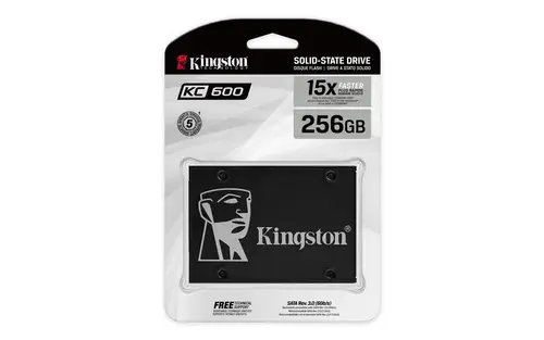 Disco SSD KC600 SATA3 2,5" de 256 G - Imagen 4