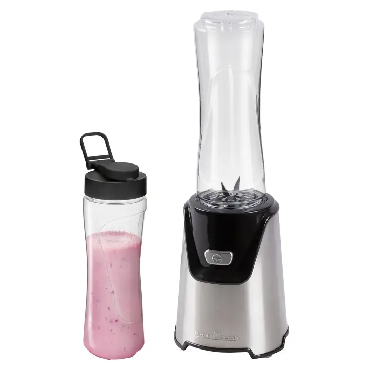 501153 licuadora Batidora de vaso 400 W Negro, Plata