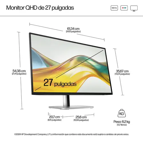 Series 5 Monitor QHD Pro de la serie 5 de 27 pulgadas: 527 pq - Imagen 8