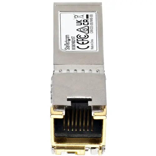 Módulo Transceptor SFP+ Compatible con HPE 813874-B21 - 10GBASE-T - SFP a RJ45 Cat6 / Cat5e - SFP+ Ethernet Gigabit de 10Gb - RJ45 - 30m - HPE BladeSystem, c-Class - Imagen 3
