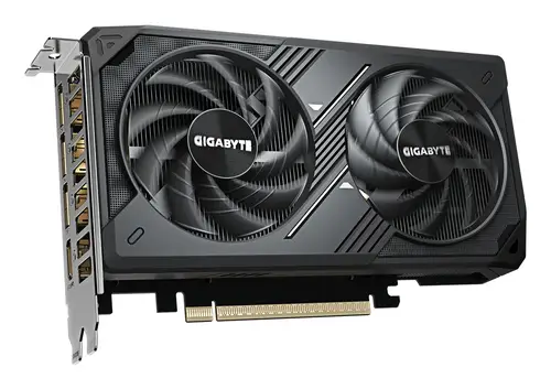 GeForce RTX 5060 WINDFORCE MAX OC V2 8G  Tarjeta gráfica, 8GB GDDR7, 128bit, PCI-E 5.0, 2512MHz Core Clock, 3 × DP, 1 × HDMI, NVIDIA DLSS 4, GV-N5060WF2MAX OCV2-8GD - Imagen 2