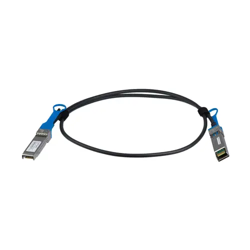 Cable de 1m Twinax Direct-Attach SFP+ a SFP+ - Compatible con HPE J9281B - de Cobre SFP+ 10GbE - DAC Transceptor/Mini GBIC Pasivo de Bajo Poder 10Gbps - Firepower 1040 2930F - Imagen 2