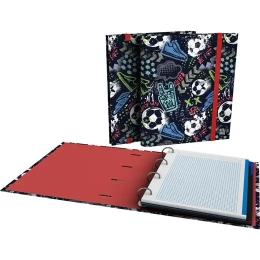 GRAFOPLÁS CARPETA ANILLAS MIXTAS 4X35 CARPEBOOK A4 C/RECAMBIO 90H 5X5 90GR CARTÓN FORRADO BITS&BOBS MATCH