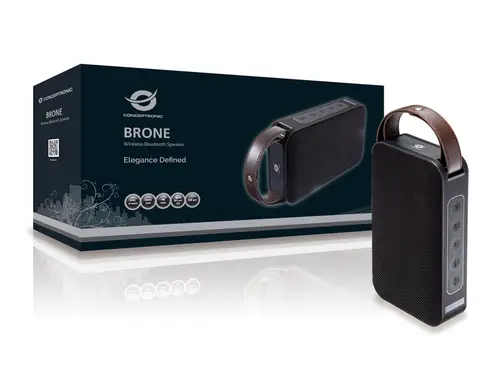 BRONE01B altavoz portátil Altavoz portátil estéreo Negro, Bronce 10 W - Imagen 2
