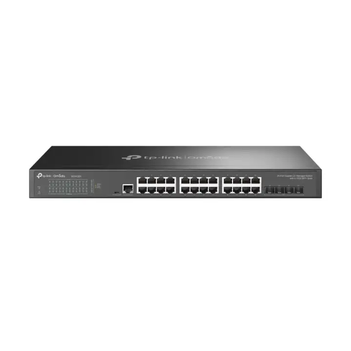 Omada SG3428X switch Gestionado L2+/L3 Gigabit Ethernet (10/100/1000) 1U Negro