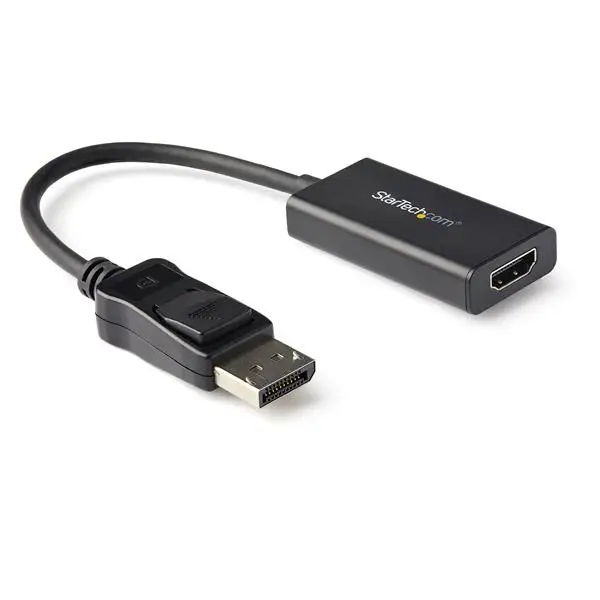 Adaptador DisplayPort a HDMI con HDR - 4K 60Hz - Negro