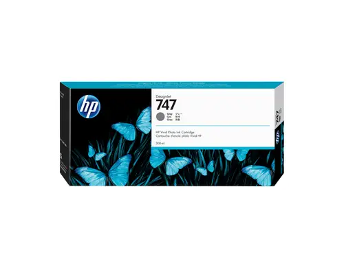 Cartucho de tinta gris DesignJet 747 de 300 ml - Imagen 1