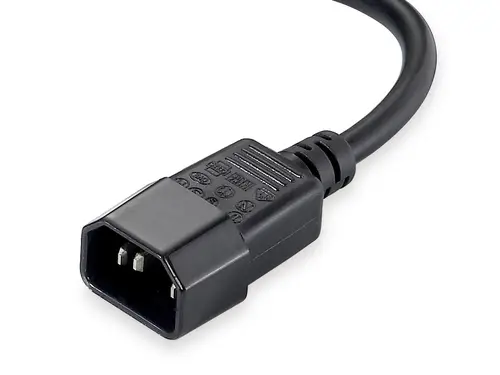 112210 cable de transmisión Negro 1,6 m C14 acoplador Acoplador C13 2 x - Imagen 5