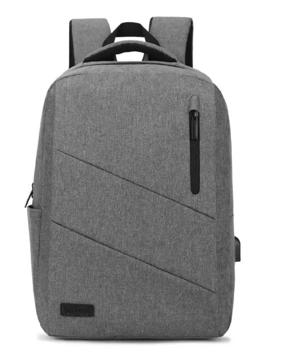 City Backpack Mochila para portátil 15.6", Poliéster Oxford, Gris