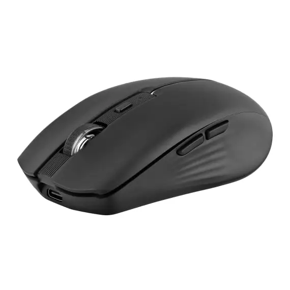 MWGRADIENTBK ratón mano derecha Bluetooth + USB Type-C 1600 DPI