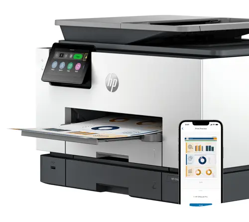 OfficeJet Pro 9130b Inalámbrico All-in-One Color Impresora, Impresión a doble cara  Copiadora y escáner - Imagen 9