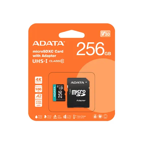Premier Pro 256 GB MicroSDXC UHS-I Clase 10 - Imagen 1