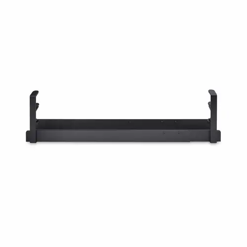 Bandeja Gestionador de Cables Negro - Soporte de Regleta - para Debajo del Escritorio - Ajustable en Longitud - Fijación con Mordaza - Instalación sin Perforaciónes - Negro - Imagen 4