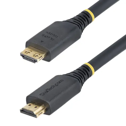 Cable HDMI Activo de Alta Velocidad de 6m con Conectores con Agarre - 4K 60Hz/1440p 144Hz - HDR10/HDCP 2.2/ARC - 18Gbps - Cable HDMI 2.0 - Recubrimiento de TPE - Imagen 2