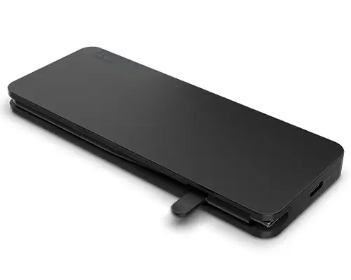 4X11N40212 base para portátil y replicador de puertos Alámbrico USB 3.2 Gen 1 (3.1 Gen 1) Type-C Negro - Imagen 7