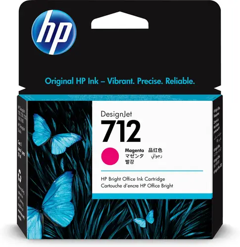 Cartucho de Tinta DesignJet 712 magenta de 29 ml - Imagen 1