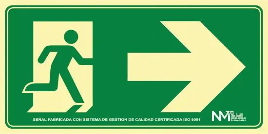 6170-16H VE placa y señal para el aire libre