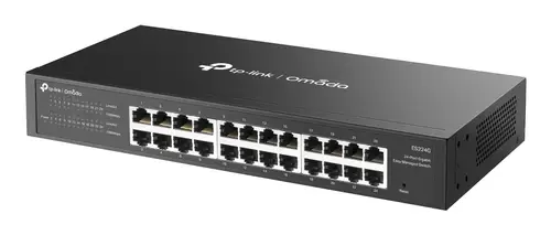 Omada ES224G switch Gestionado L2 Gigabit Ethernet (10/100/1000) Negro - Imagen 3