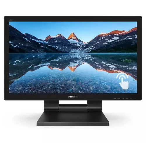 B Line 222B9TA/00 LED display 54,6 cm (21.5") 1920 x 1080 Pixeles Full HD LCD Pantalla táctil Mesa Negro - Imagen 2