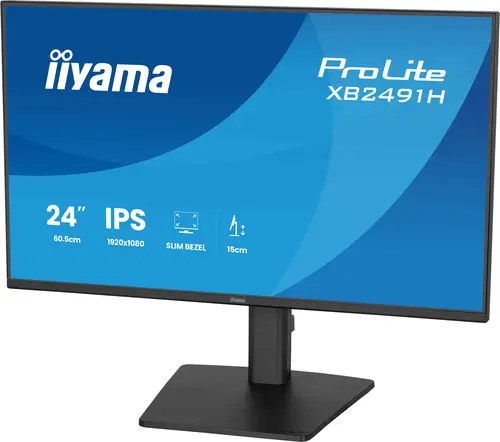 ProLite XB2491H-B1 pantalla para PC 60,5 cm (23.8") 1920 x 1080 Pixeles Full HD LCD Negro - Imagen 7