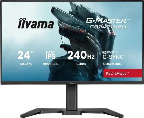 G-MASTER GB2471HSU-B1 pantalla para PC 60,5 cm (23.8") 1920 x 1080 Pixeles Full HD Negro - Imagen 1