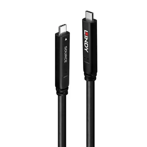 43333 cable USB USB 3.2 Gen 1 (3.1 Gen 1) 10 m USB C Negro - Imagen 1