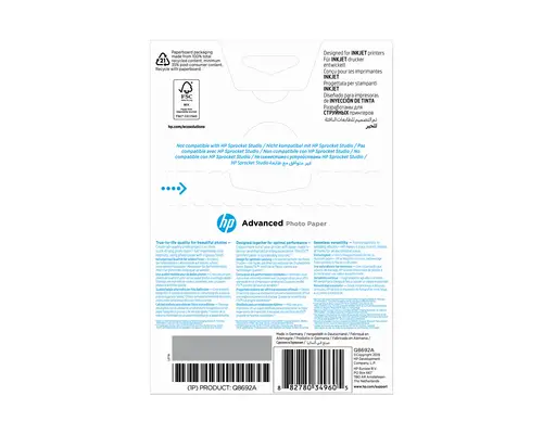 Papel fotográfico con brillo Advanced - 100 hojas/10 x 15 cm sin bordes - Imagen 3