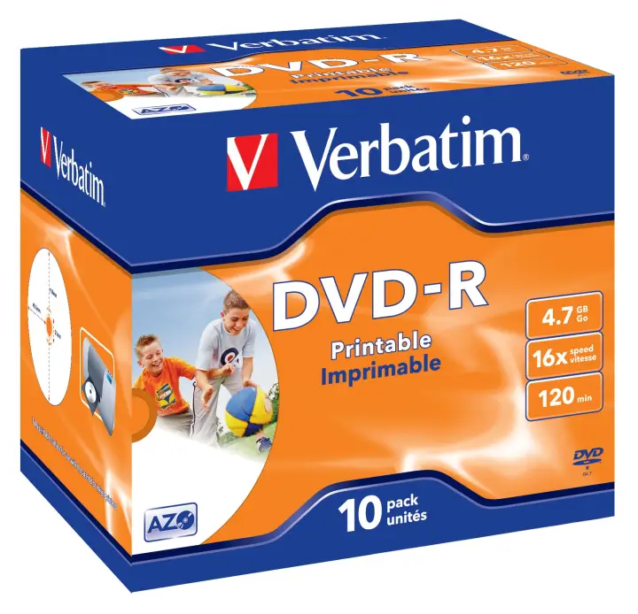 43521 DVD en blanco 4,7 GB DVD-R 10 pieza(s)