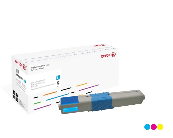 Cartucho de tóner amarillo. Equivalente a Oki 44469722. Compatible con Oki C510, C511, C530, C531, MC561, MC562