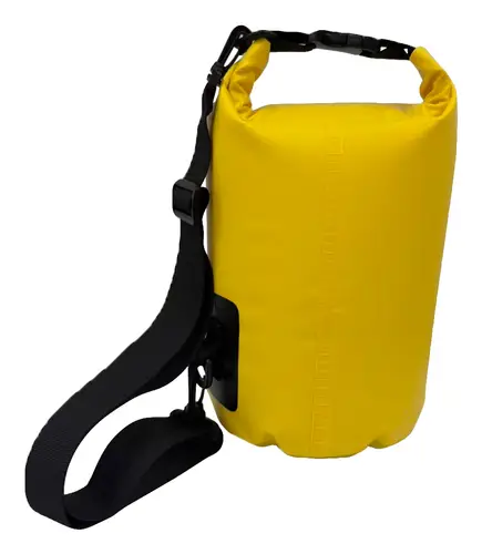 Dry Bag 5L Amarillo, Negro Cloruro de polivinilo (PVC) - Imagen 3