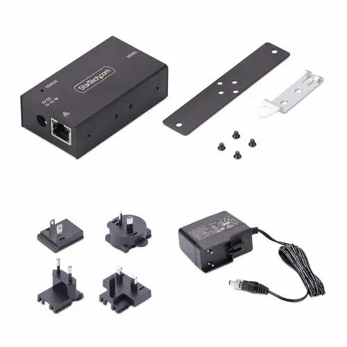 Adaptador Serie a Ethernet - Conversor RJ45 LAN IP a DB9 RS232 - Servidor de Dispositivos Serie de 1 Puerto - Carcasa de Metal - para Dispositivos Serie Remotos - Pared o Carril DIN - TAA - Imagen 9