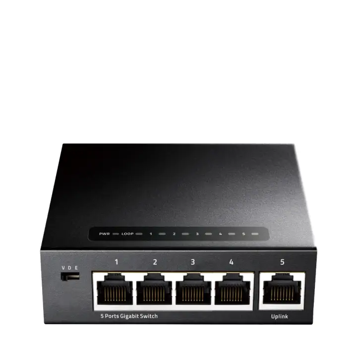 GS105 switch Gigabit Ethernet (10/100/1000) Negro
