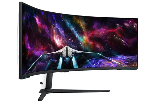 G95NC LED display 144,8 cm (57") 7680 x 2160 Pixeles Dual UHD Negro, Blanco - Imagen 3