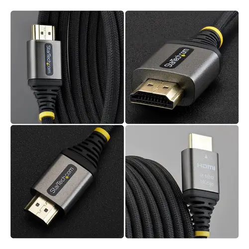 CABLE HDMI CERTIFICADO DE ALTA CABL VELOCIDAD DE 3M - 4K 60HZ - Imagen 3