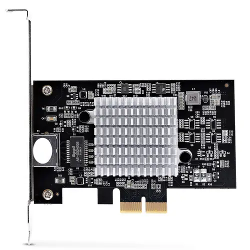 Tarjeta PCIe Adaptadora de Red de 1 Puerto RJ45 10Gb para PC o Servidor, Tarjeta PCI Express Ethernet de 6 Velocidades Compatible con Tramas Jumbo, 10GBASE-T/NBASE-T - Imagen 6